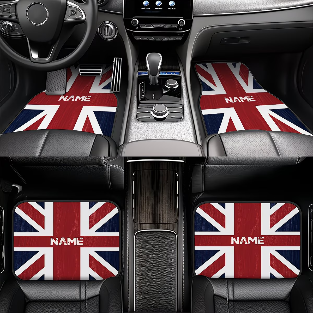 Interior Design Experience - Four-Piece Set of Customizable Name Car