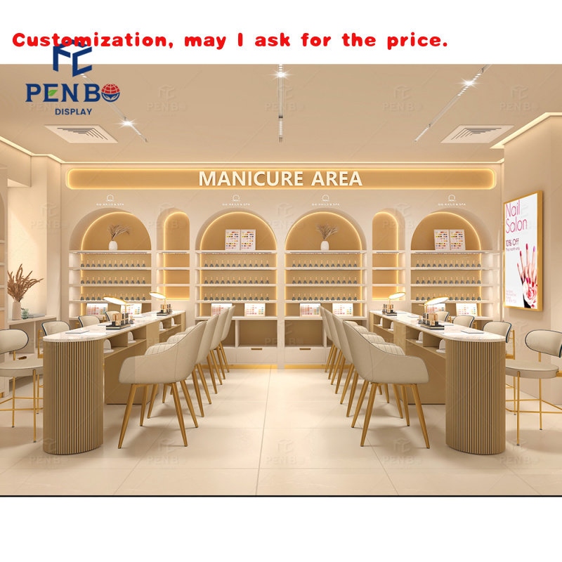 custom.Custom Simple Style Nai - Interior Design Nail Salon avaliação e preço