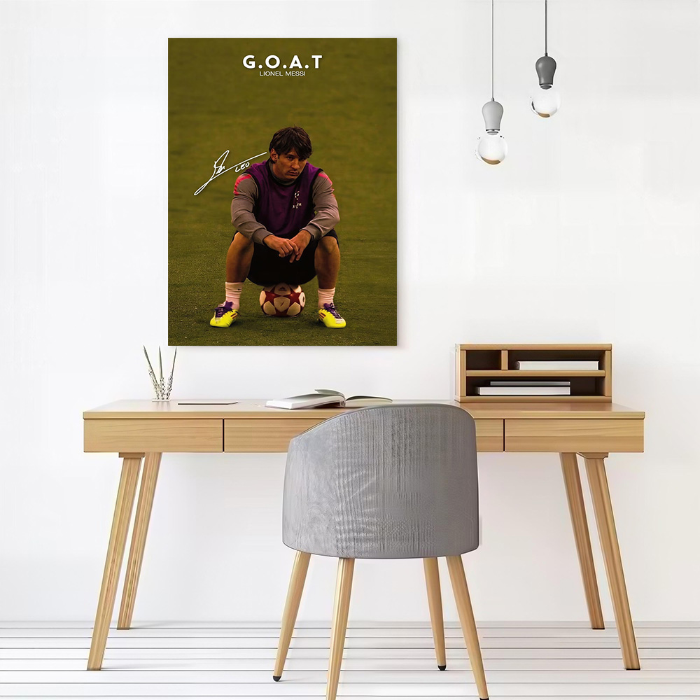Lionel Messi Poster Canvas Wal - Interior Design Modern avaliação e preço