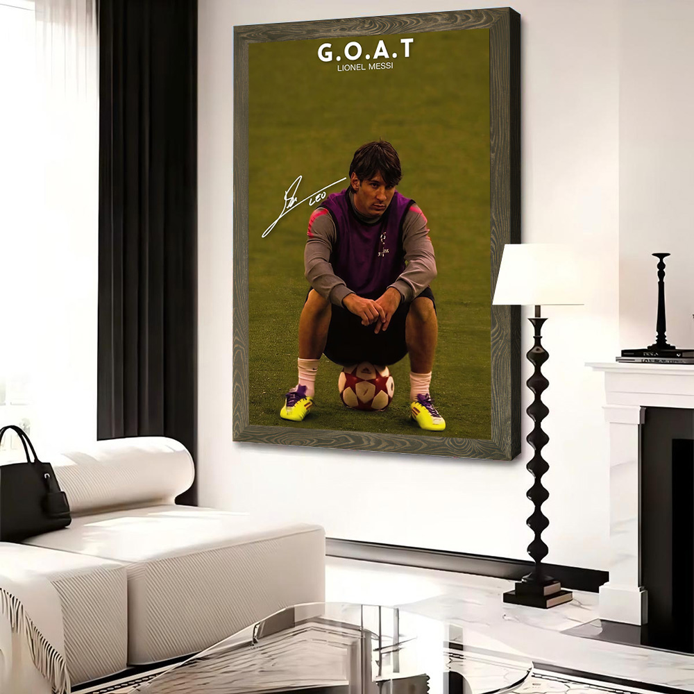 Lionel Messi Poster Canvas Wal - Interior Design Modern avaliação e preço