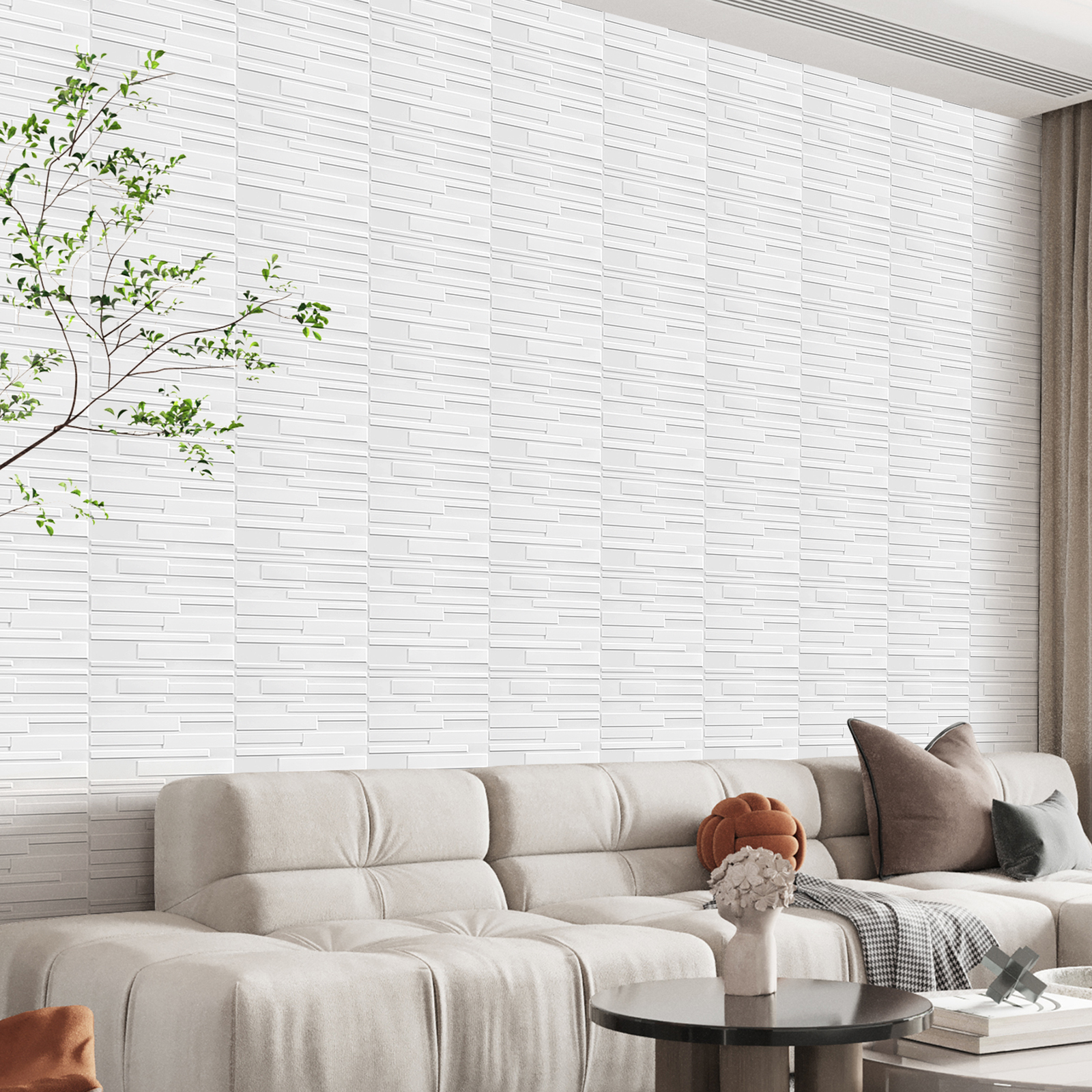 KUUJOJO 3D textured wall panel - Wall Panel 3D Texture avaliação e preço