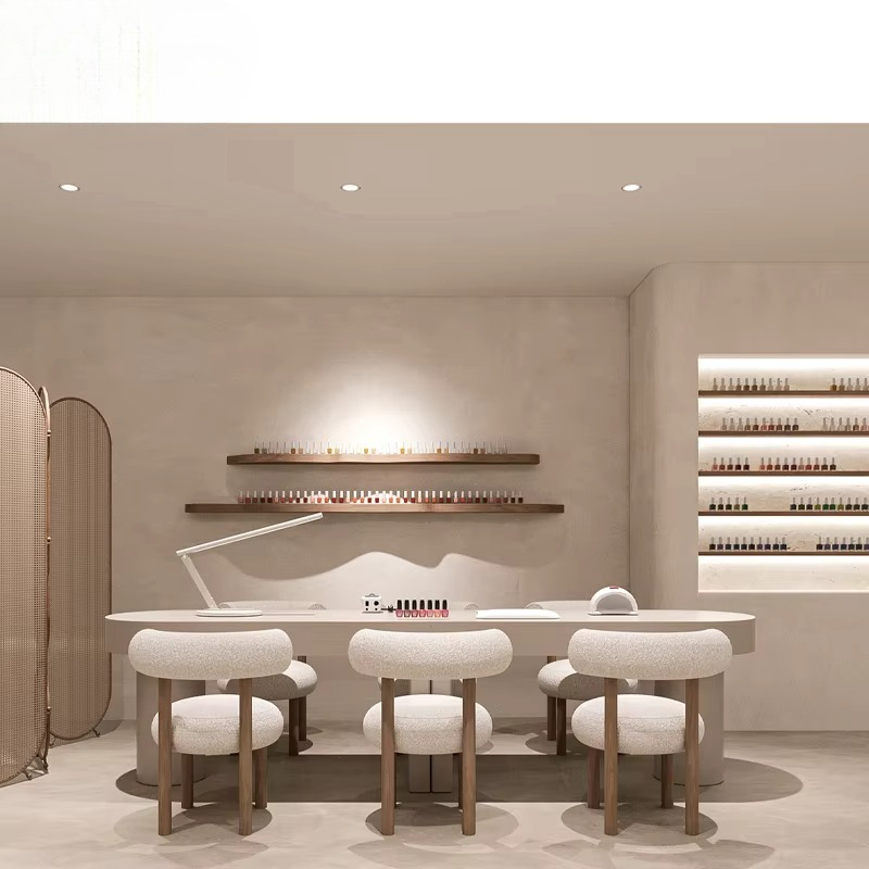 High-end nail salon furniture, - Interior Design Nail Salon avaliação e preço