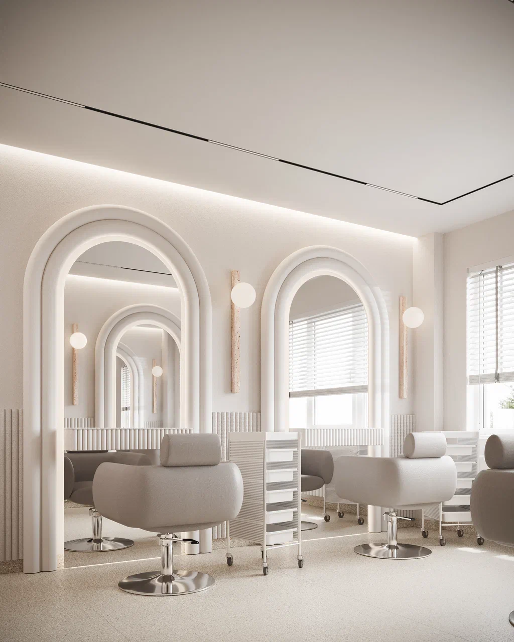 Beauty Salon Store Furniture N - Interior Design Nail Salon avaliação e preço