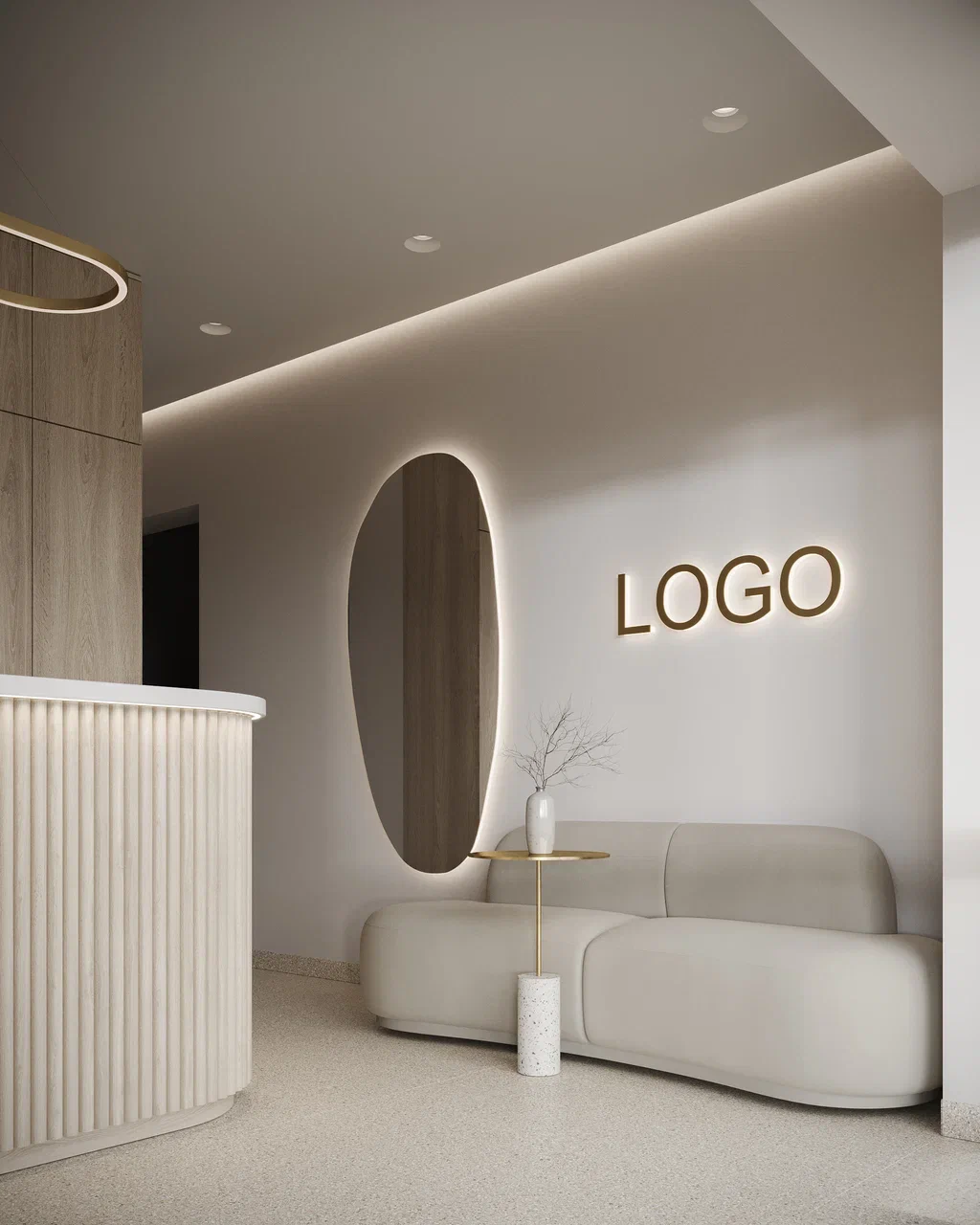 Beauty Salon Store Furniture N - Interior Design Nail Salon avaliação e preço