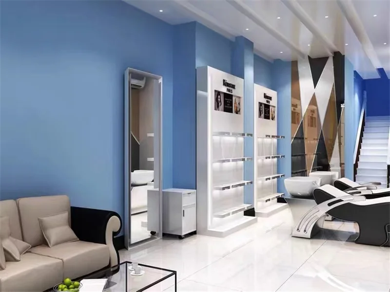 Makeup Showcase Retail Shop In - Interior Design Nail Salon avaliação e preço