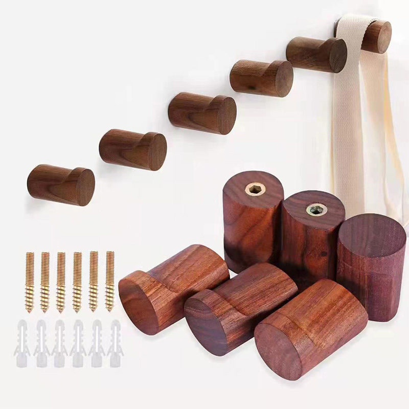 Beech Wood Black Walnut Hook M - Interior Design Home avaliação e preço