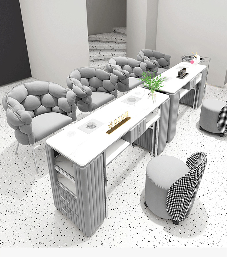 Interior Design Manicure Table - Interior Design Nail Salon avaliação e preço
