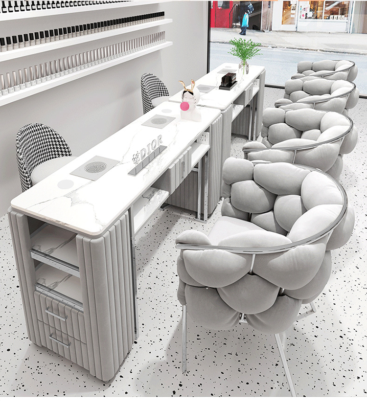 Interior Design Manicure Table - Interior Design Nail Salon avaliação e preço