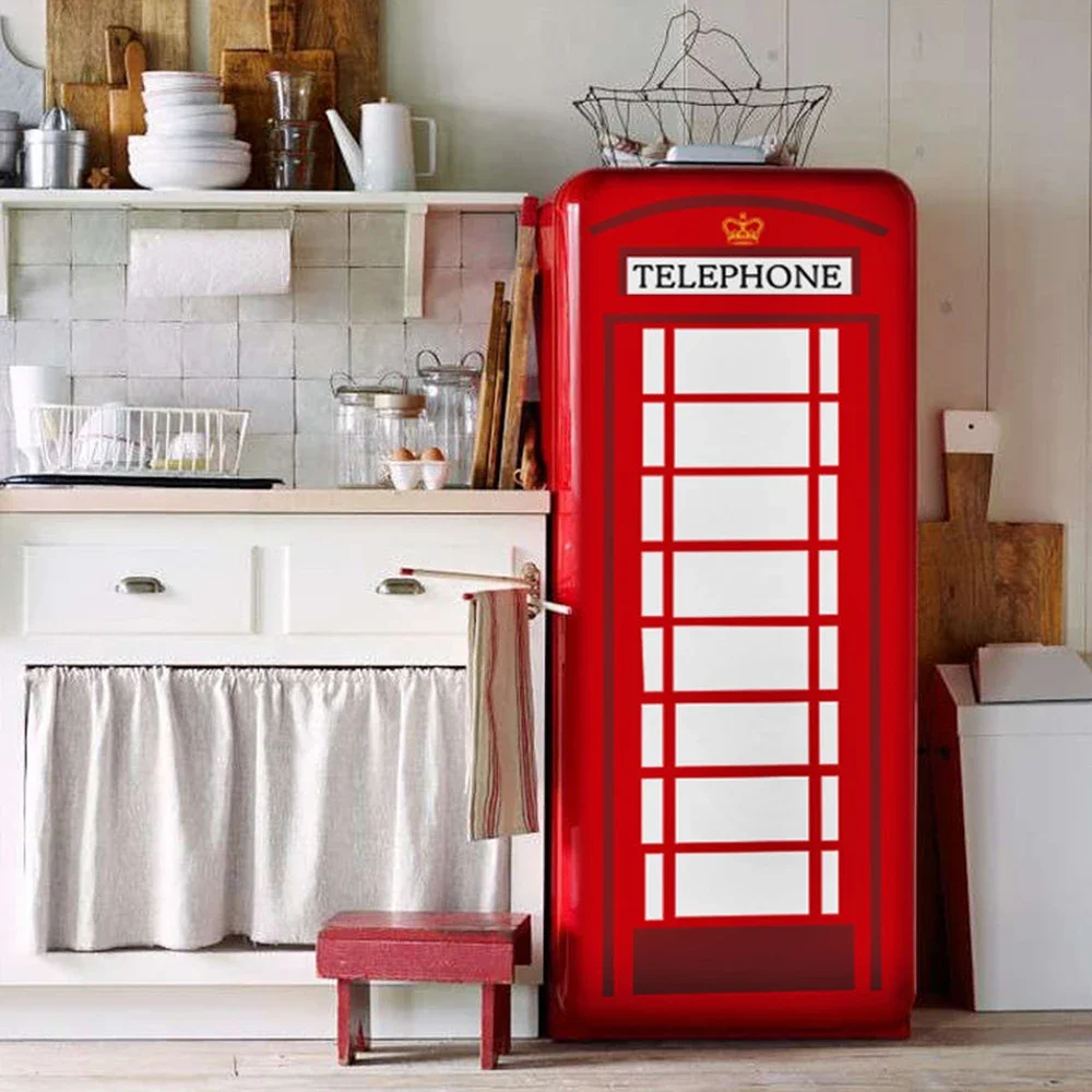 Retro Graffiti Fridge Door Mur - Interior Design Home avaliação e preço