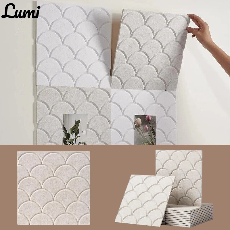Square Sound Proof Wall Board  - Wall Panel 3D Texture avaliação e preço