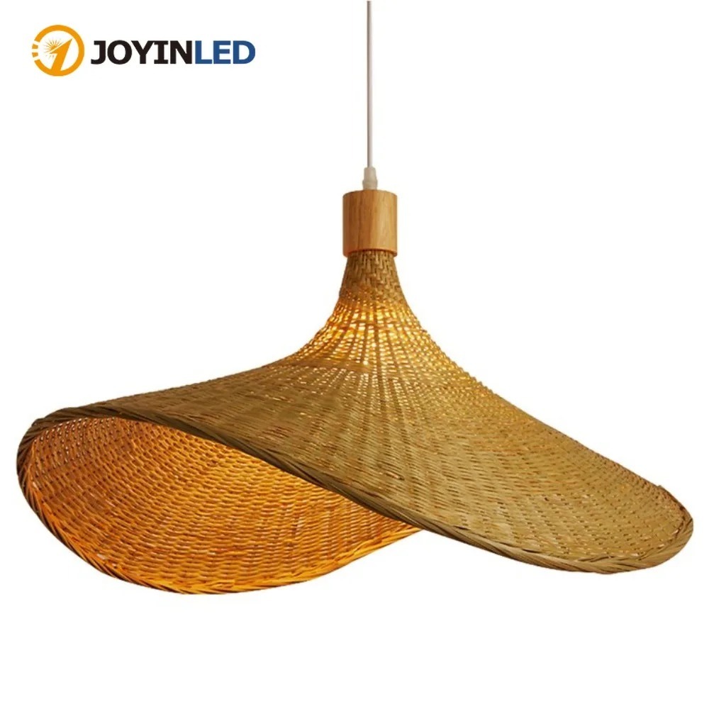 JOYINLED Woven Pendant Light W - Wicker Pendant Shade avaliação e preço