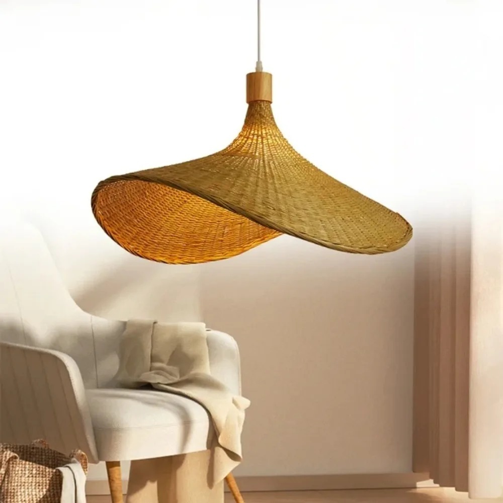 JOYINLED Woven Pendant Light W - Wicker Pendant Shade avaliação e preço