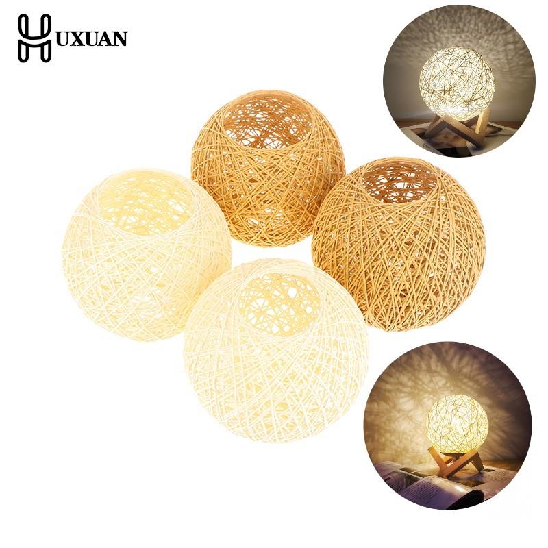 Lamp Shade Light Rattan Cover  - Wicker Pendant Shade avaliação e preço