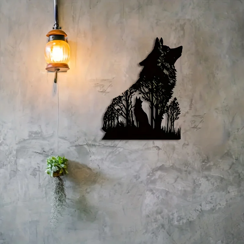 HelloYoung Wolf Decor Black Wo - Interior Design Home avaliação e preço