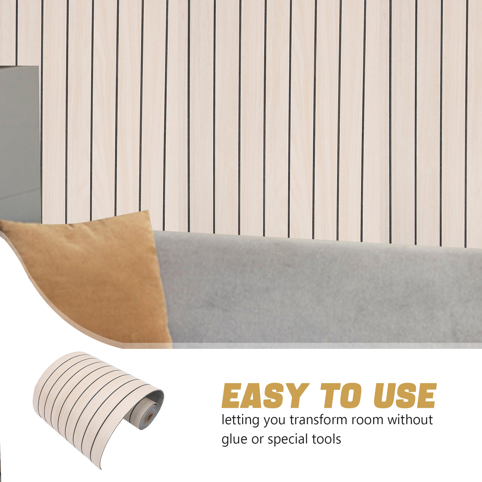 300x40cm Self Adhesive Wall Pa - Wall Panel 3D Texture avaliação e preço