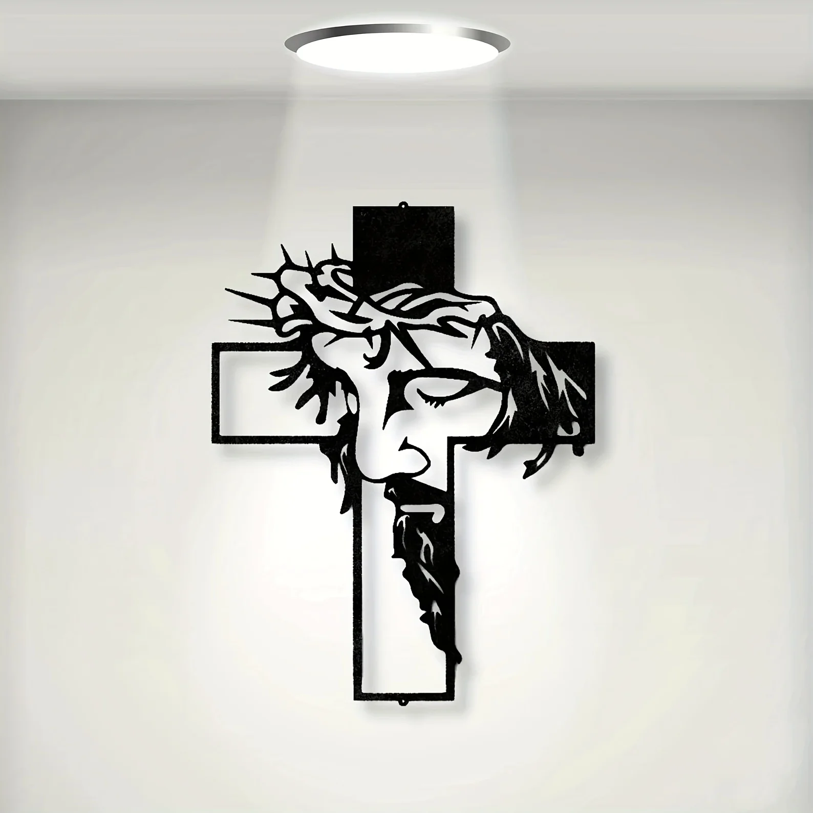 1set Metal Cross Sign Wall Art - Interior Design Modern avaliação e preço