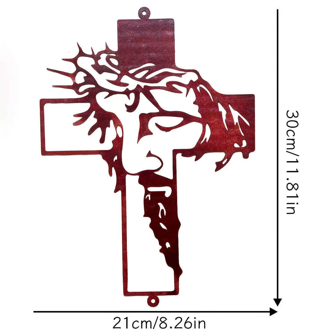 1set Metal Cross Sign Wall Art - Interior Design Modern avaliação e preço