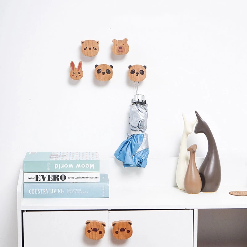 Wooden Cute Animal Coat Hook S - Interior Design Home avaliação e preço