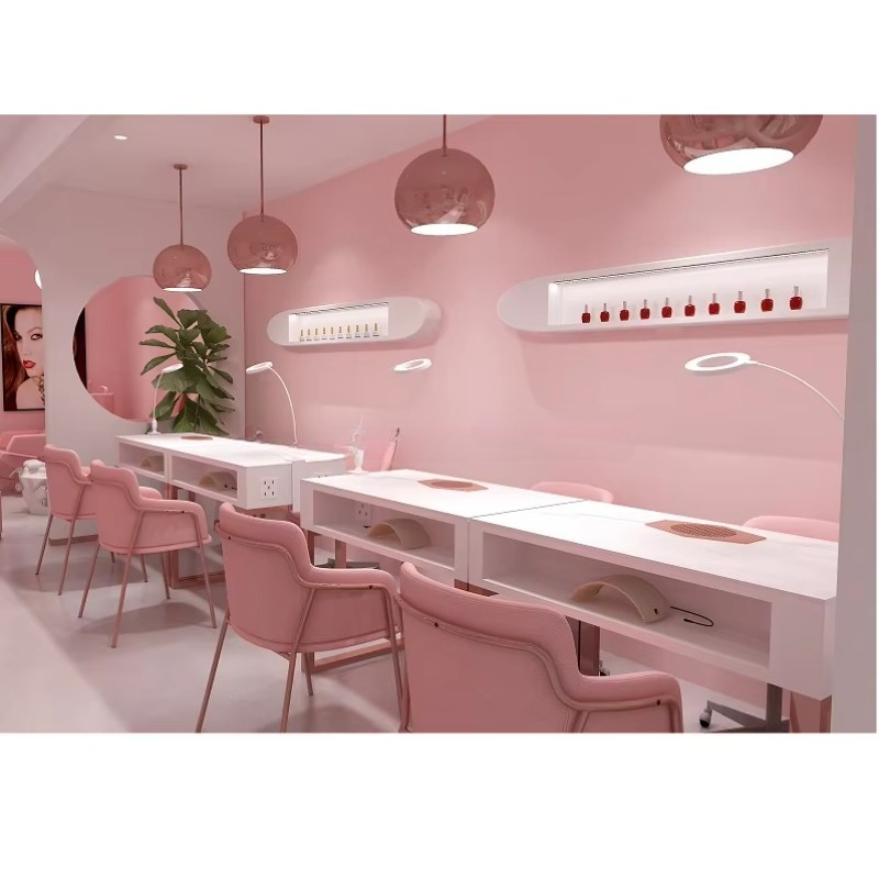 Custom Modern Commercial Furni - Interior Design Nail Salon avaliação e preço