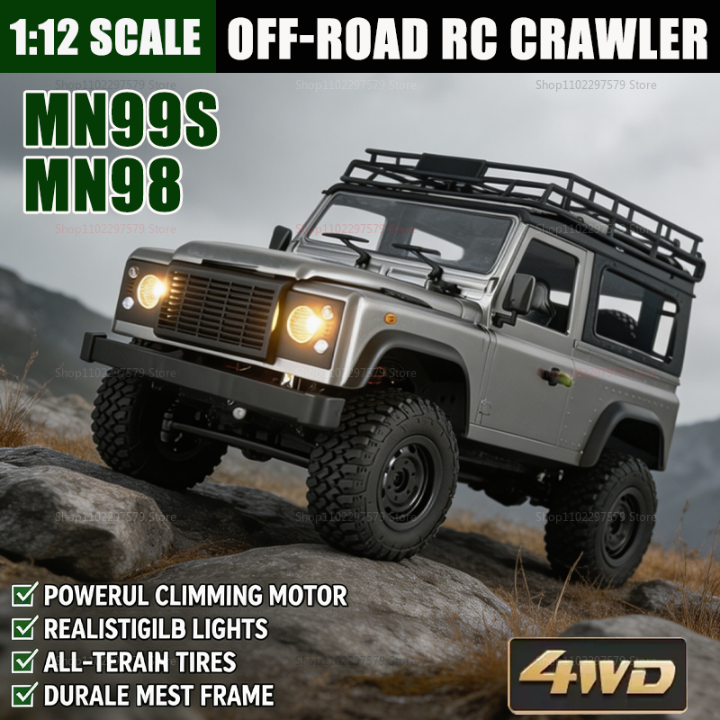 1/12 4WD RC Crawler MN98 MN99s - Interior Design Experience avaliação e preço
