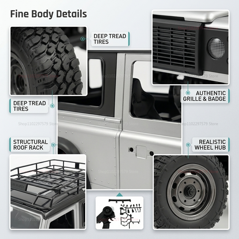 1/12 4WD RC Crawler MN98 MN99s - Interior Design Experience avaliação e preço