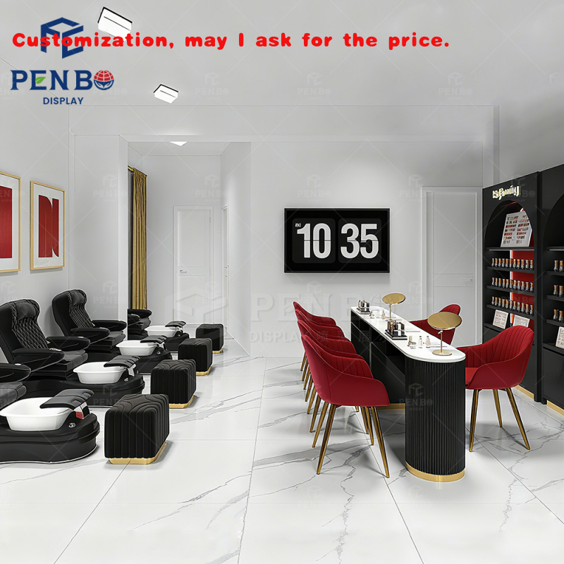custom.Factory Supply Customiz - Interior Design Nail Salon avaliação e preço
