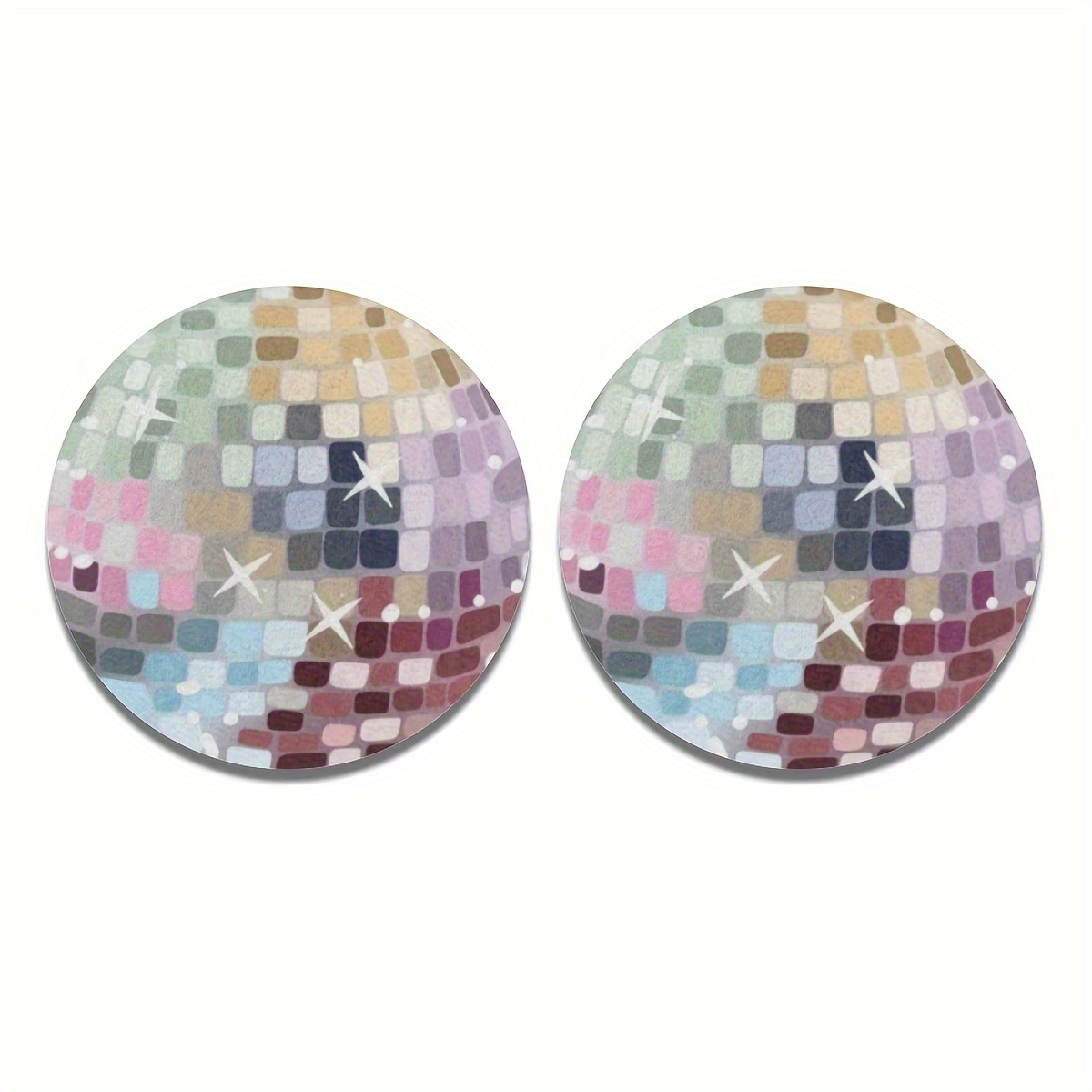 2 Disco Ball Pattern Absorbent - Interior Design Home avaliação e preço