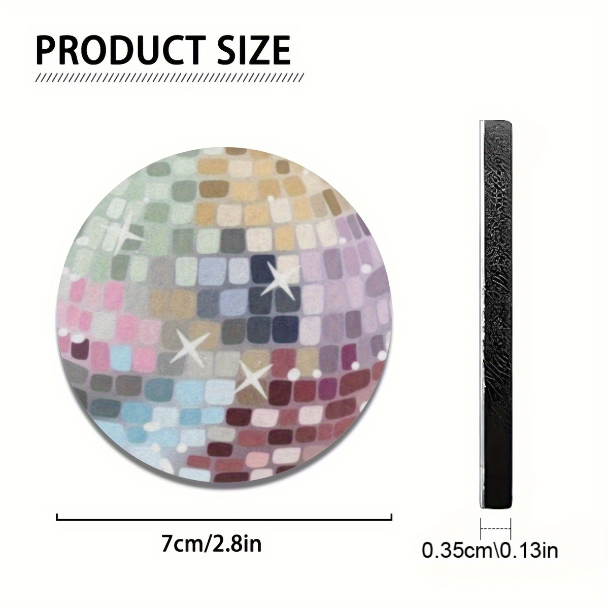 2 Disco Ball Pattern Absorbent - Interior Design Home avaliação e preço