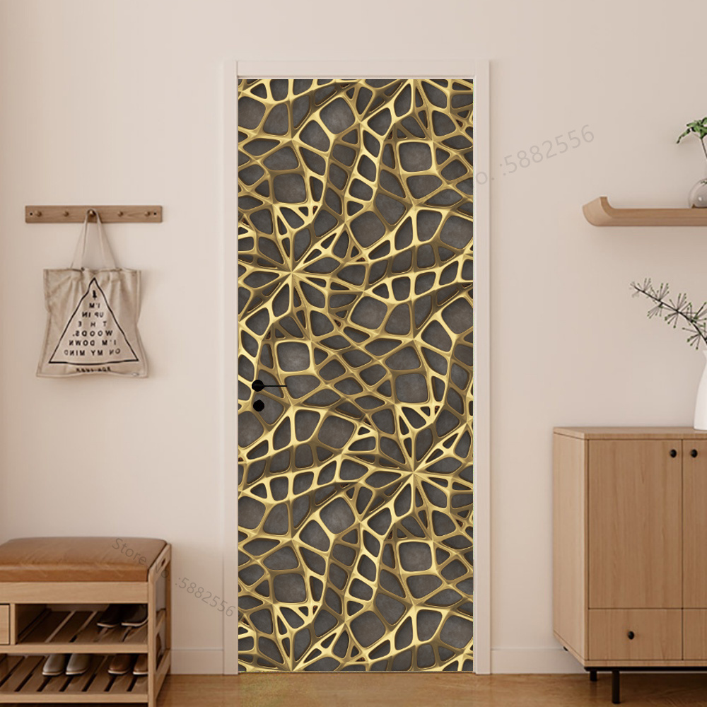 Imitation Wood Door Sticker Re - Interior Design Home avaliação e preço
