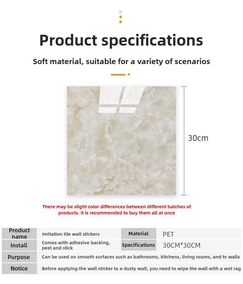 30cm*30cm 12 Sheets Self-adhes - Wall Panel 3D Texture avaliação e preço