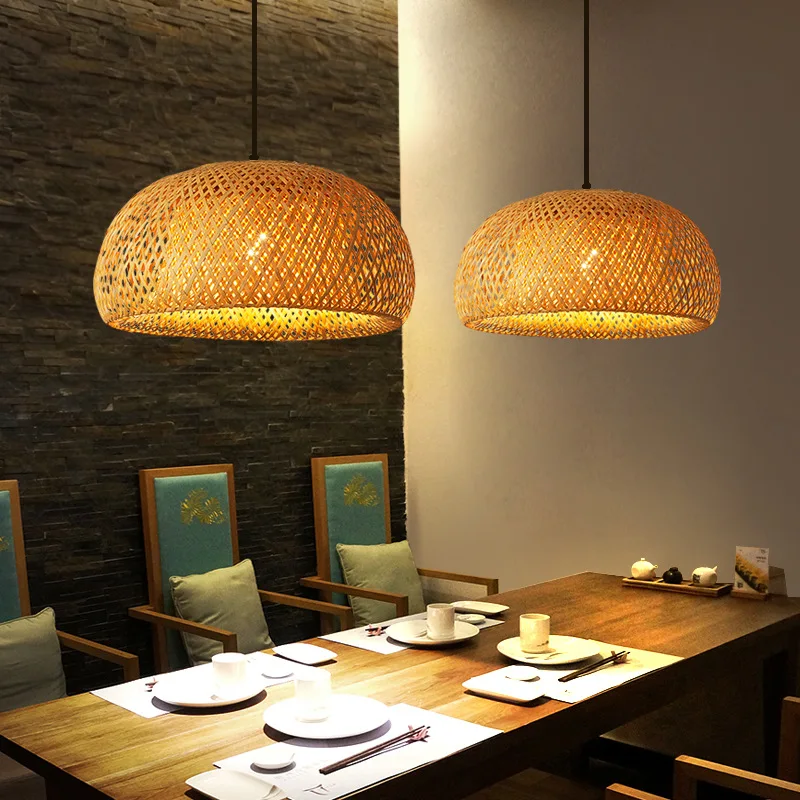 Bamboo Lantern 26cm Pendant La - Wicker Pendant Shade avaliação e preço