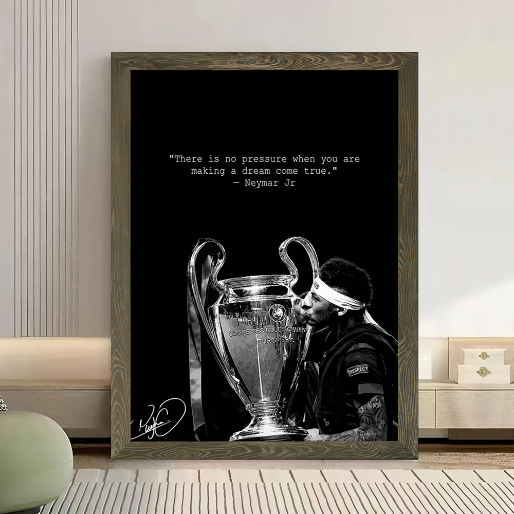 Neymar Jr. Kisses the Champion - Interior Design Modern avaliação e preço