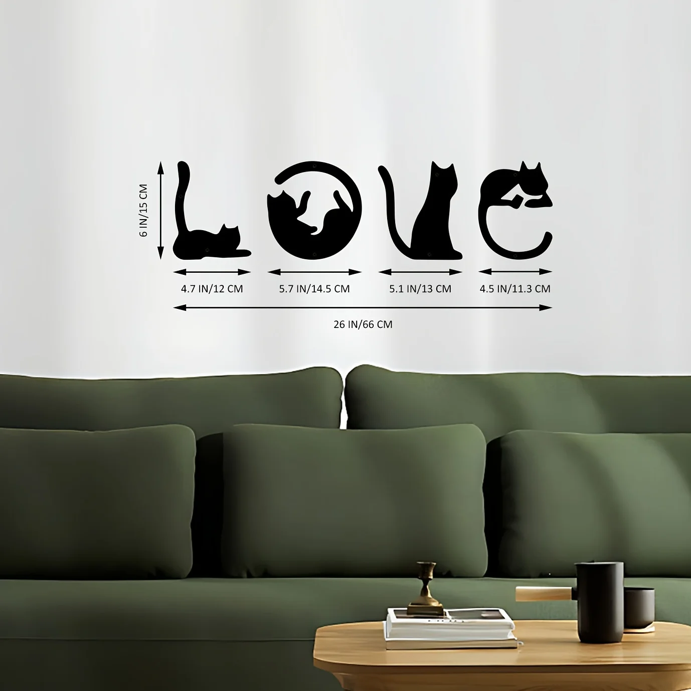 HelloYoung 4pcs/set Cute Cat M - Interior Design Modern avaliação e preço