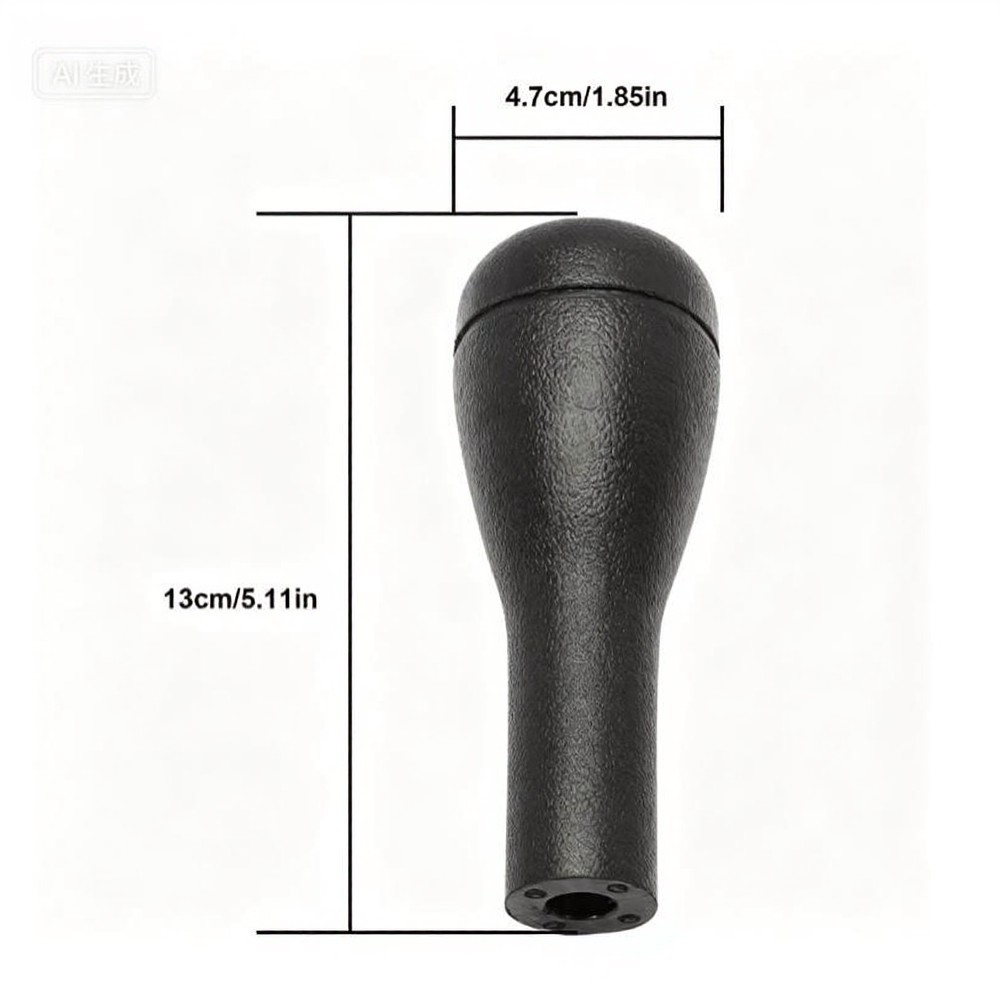 Black Gear Knob Robust Plastic - Interior Design Build avaliação e preço