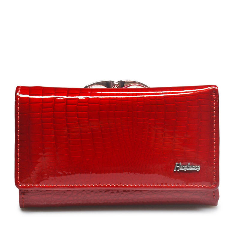 Genuine Leather Women Long Wal - Interior Design Photo avaliação e preço