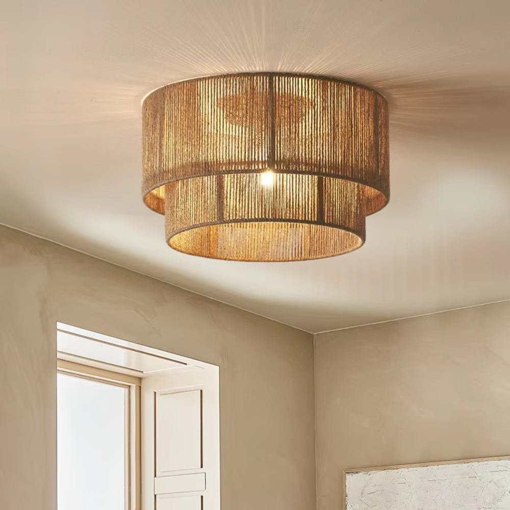 JOYINLED Modern Southeast Styl - Wicker Pendant Shade avaliação e preço