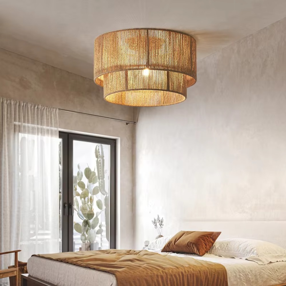 JOYINLED Modern Southeast Styl - Wicker Pendant Shade avaliação e preço