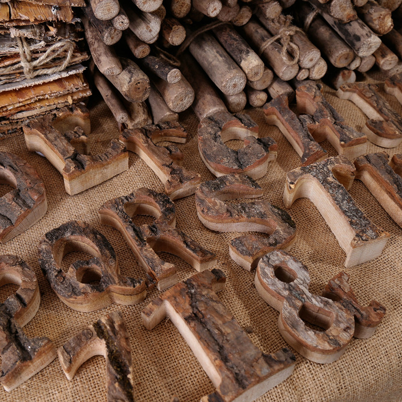 Wooden Letters Home Decor Alph - Interior Design Home avaliação e preço