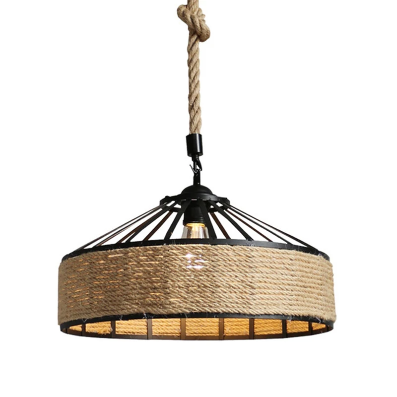 Hand-woven Nordic Vintage Chan - Wicker Pendant Shade avaliação e preço