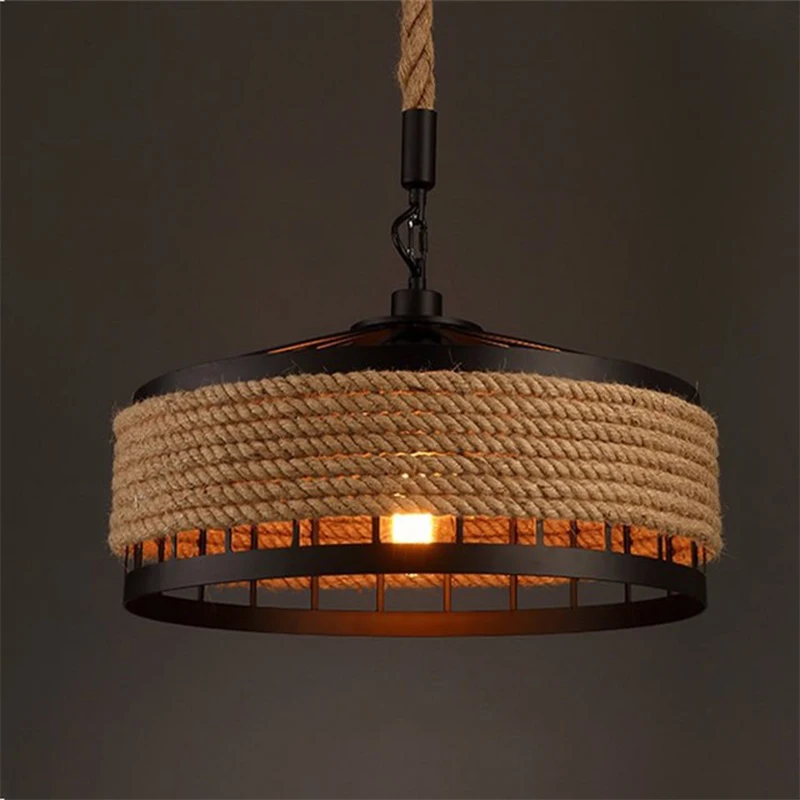 Hand-woven Nordic Vintage Chan - Wicker Pendant Shade avaliação e preço