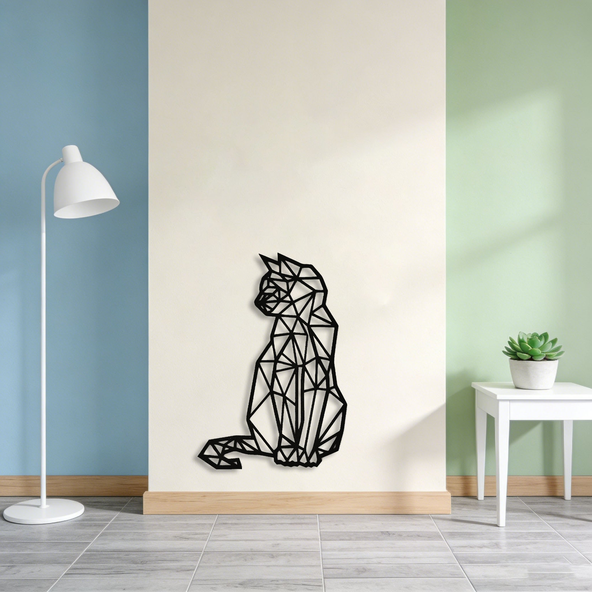 CIFBUY Iron Wall Art Metal Cat - Interior Design Home avaliação e preço