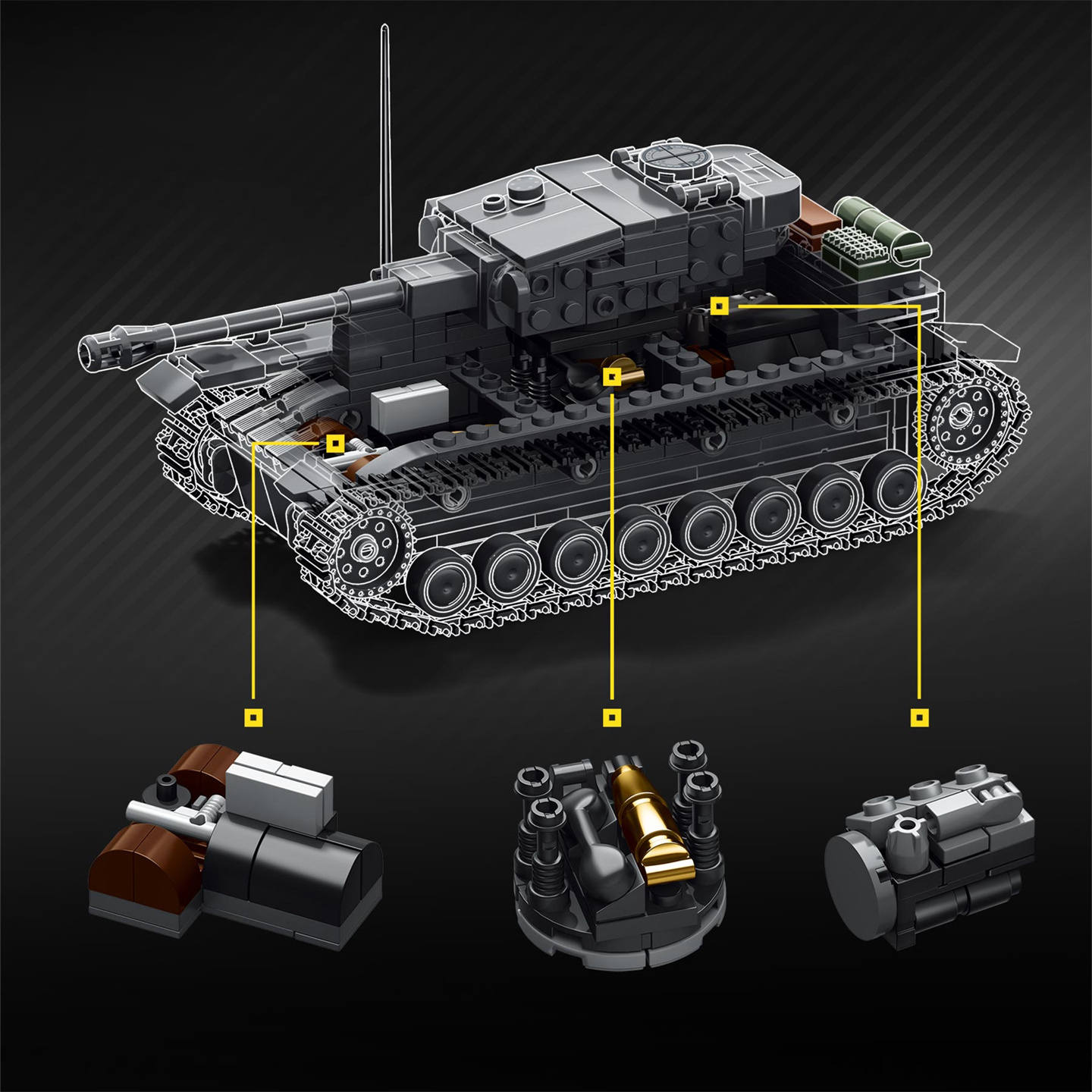 1:35 Scale Tank No. 4 Type G w - Interior Design Build avaliação e preço