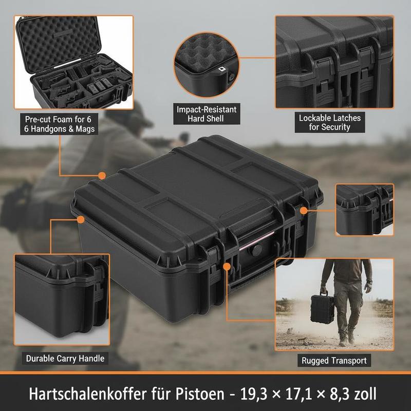 Gun Storage Box 15 x 12 x 10 I - Interior Design Home avaliação e preço