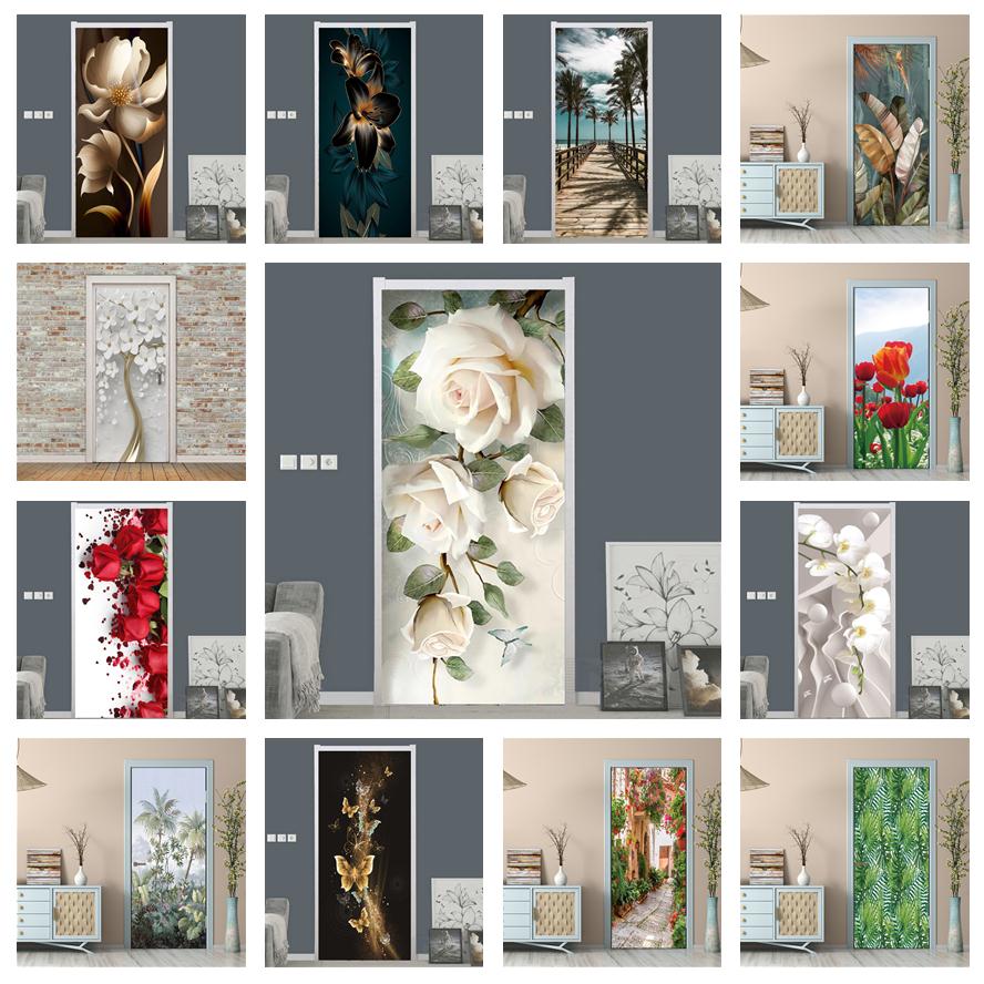 White Rose Flower Wallpaper Fo - Interior Design Home avaliação e preço