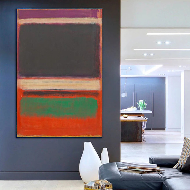 Wall Decor, Mark Rothko Poster - Interior Design Modern avaliação e preço